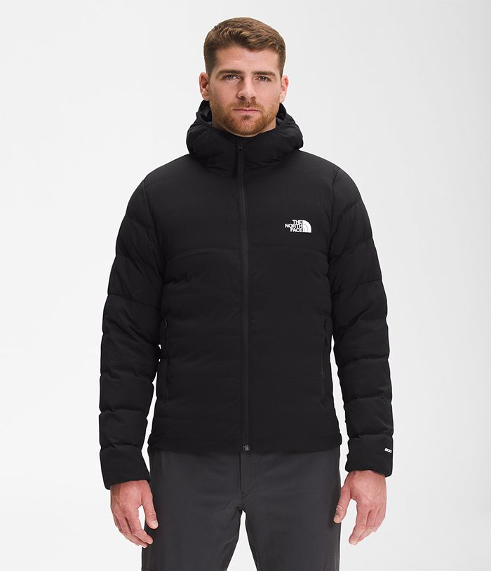 The North Face Mens Puffer Jacket Castleview 50/50 180HMRXTJ - Black